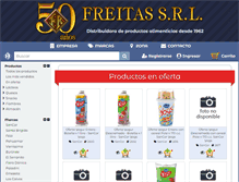 Tablet Screenshot of freitassrl.com.ar